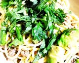 パパッと!ひき肉とアボカドと納豆のパスタ作り方7写真