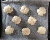 ふわふわ〜♡黒豆とクリームチーズのパン作り方5写真