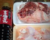 炊飯器で簡単♡じゅーしー煮豚と鶏手羽元煮作り方1写真