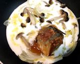 サバ缶で! みそクリームパスタ♪作り方4写真