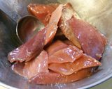 トロかつお大葉はさみ焼き。作り方3写真