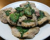 トロかつお大葉はさみ焼き。作り方6写真