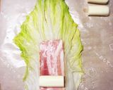 ズボラさんのベーコン＆チーズでロール白菜作り方3写真