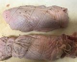 鶏肉のロールロースト　レモンバターソース作り方2写真