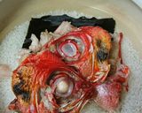 簡単に土鍋で鯛めし：金目鯛作り方4写真