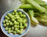 グリーンピースご飯◇春の味作り方1写真