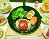 高タンパクぶちこみハンバーグ作り方5写真