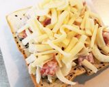 新玉ねぎのシャキうまチーズトースト♪作り方4写真