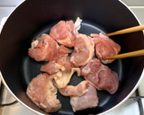 簡単満腹・和食おかず＊鶏肉と厚揚げの煮物作り方3写真