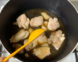 簡単満腹・和食おかず＊鶏肉と厚揚げの煮物作り方7写真