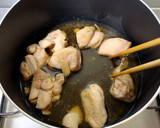 簡単満腹・和食おかず＊鶏肉と厚揚げの煮物作り方8写真