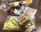 キャベツとしらすのペペロンチーノ作り方1写真