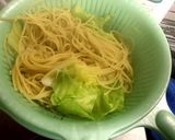 キャベツとしらすのペペロンチーノ作り方5写真