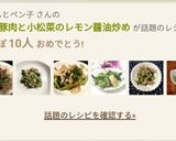 簡単！豚肉と小松菜のレモン醤油炒め作り方5写真
