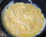 粉チーズ入りトロトロなオープンオムレツ作り方5写真