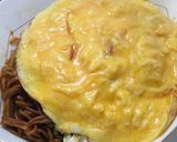 粉チーズ入りトロトロなオープンオムレツ作り方7写真