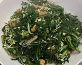 油揚げと春菊の中華風胡麻和え作り方4写真