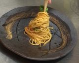 ♡大根の葉と豚バラのピリ辛和風パスタ♡ﾞ作り方7写真