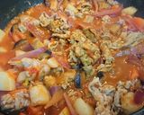 二種ポークのトマトデミカレーライス作り方7写真