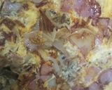 新玉ねぎと土筆のチーズオムレツ作り方9写真