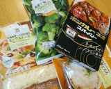 筋トレ飯♡簡単♡ブロッコリーカレー焼き作り方1写真