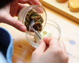 ふきのとうとクリームチーズのディップ作り方2写真