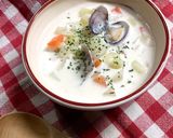 簡単ヘルシーなクラムチャウダー作り方9写真
