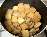 簡単満腹・和食おかず＊鶏肉と厚揚げの煮物作り方15写真