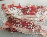 豚肉のミルフィーユピカタ作り方2写真