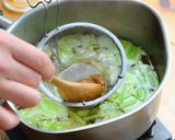 タケノコと春キャベツのみそ汁作り方4写真