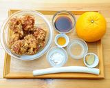 から揚げの甘夏ソース作り方1写真