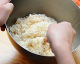 牛乳パックでモザイク寿司作り方2写真