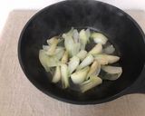 旬素材！つぼみ菜と新玉ねぎのパスタ作り方2写真