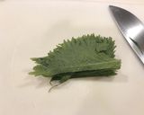 大葉白和え作り方2写真