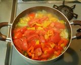 春キャベツと野菜たっぷりの牛肉スープ作り方6写真