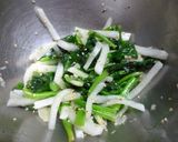 大根とほうれん草のナムル♪作り方6写真