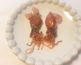 菜の花とホタルイカの海苔入りナムル☆作り方2写真