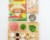 中身はレンジで♪大葉とひき肉の揚げ春巻き作り方2写真