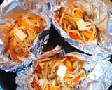 簡単☆野菜も美味しい鮭のホイル焼き作り方3写真