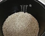 圧力鍋で簡単！モチモチ！もち麦 ごはん作り方2写真