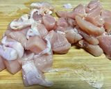 鷄むね肉の旨辛炒め作り方1写真