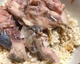 鯖缶と梅海苔のヘルシー丼作り方2写真