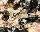 鯖缶と梅海苔のヘルシー丼作り方3写真