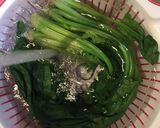 レンチンで簡単◎ほうれん草の胡麻和え作り方2写真