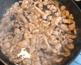 牛すじの下茹で、下準備作り方1写真