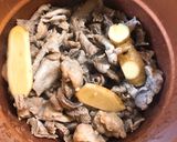 牛すじの下茹で、下準備作り方2写真