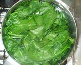 ほうれん草のにんにくオリーブ炒め♪簡単作り方2写真