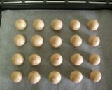 いちごジャムスノーボール作り方5写真