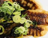 レトルト餃子●長ネギ油の酒蒸し仕上げ作り方4写真