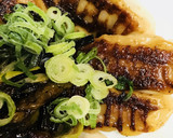 レトルト餃子●長ネギ油の酒蒸し仕上げ作り方4写真